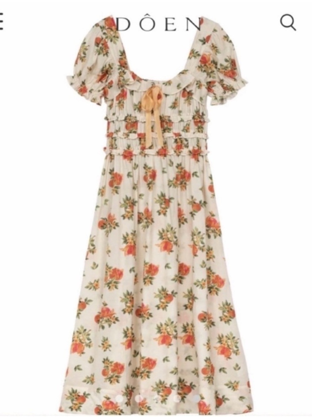 Dôen Clarinet Dress Orangerie Large - Picture 4 of 10